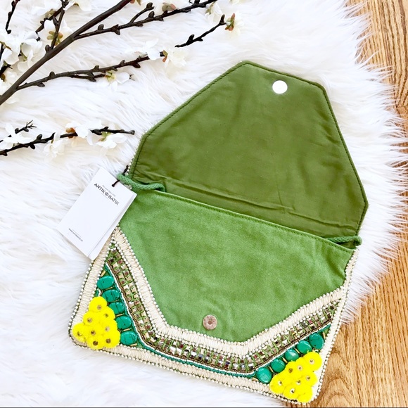 Antik Batik Cuzco Embroidered Convertible Clutch - Picture 4 of 8